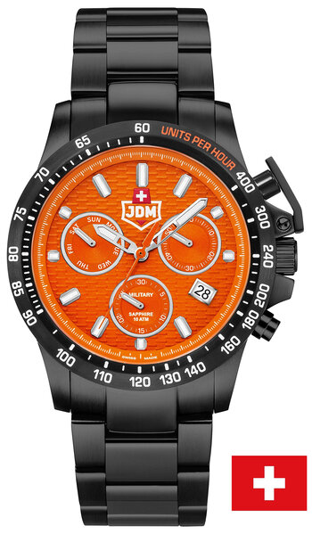 Jacques du Manoir horloge JDM Military JDM-WG017-04 Charlie II