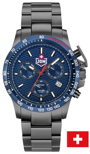 Jacques du Manoir horloge JDM Military JDM-WG017-03 Charlie II
