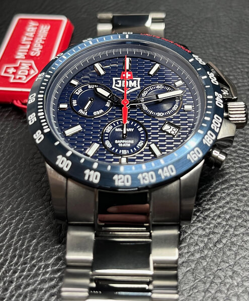 Jacques du Manoir horloge JDM Military JDM-WG017-03 Charlie II