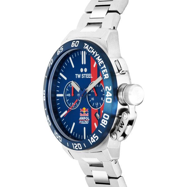 TW Steel TW Steel CS121 Canteen Red Bull Ampol horloge Chrono 45 mm