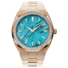 Paul Rich Frosted Star Dust Azure Dream Rose Gold FSD22 horloge