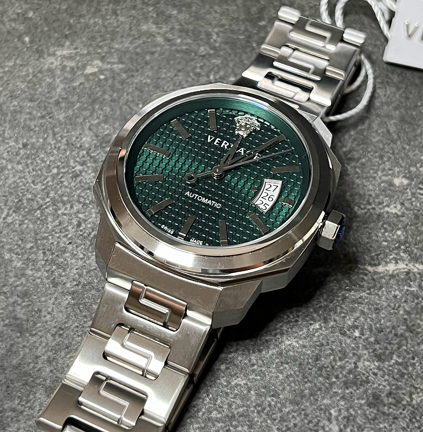 Versace VEAG00122 Dylos automatisch horloge 42 mm