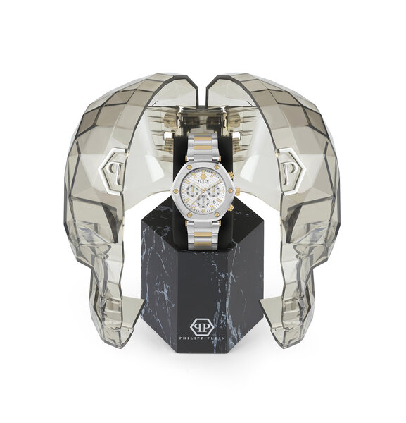 Philipp Plein Philipp Plein PWZBA0423 The Hexagon Chrono horloge