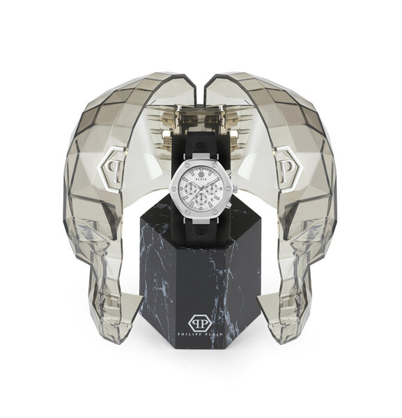 Philipp Plein Philipp Plein PWZBA0123 The Hexagon Chrono horloge