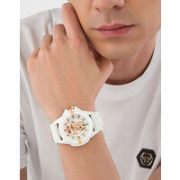 Philipp Plein Philipp Plein PWUBA0123 The Skull Ecoceramic horloge