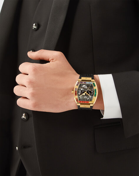 Philipp Plein Philipp Plein PWBAA1623 The Skeleton automatisch horloge 44 mm