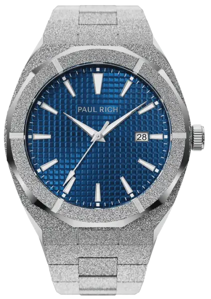 Paul Rich Paul Rich Frosted Star Dust Indigo Waffle FSD34 horloge