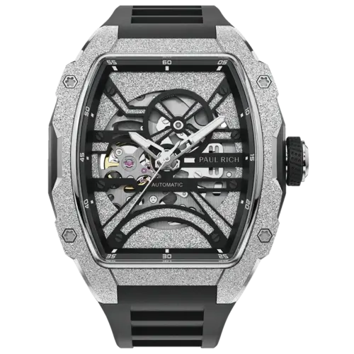Paul Rich Astro Skeleton Abyss Silver FAS22 automatisch horloge