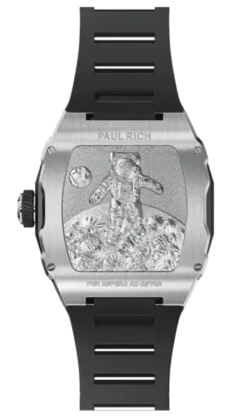 Paul Rich Paul Rich Astro Day & Date Abyss Silver FAS12 horloge 42.5 mm