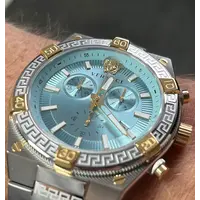 Versace Versace VESO01223 Sporty Greca horloge 46 mm