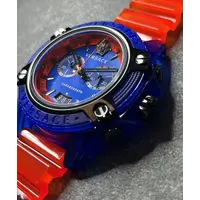 Versace Versace VEZ700922 The Hexagon Chrono horloge 44 mm