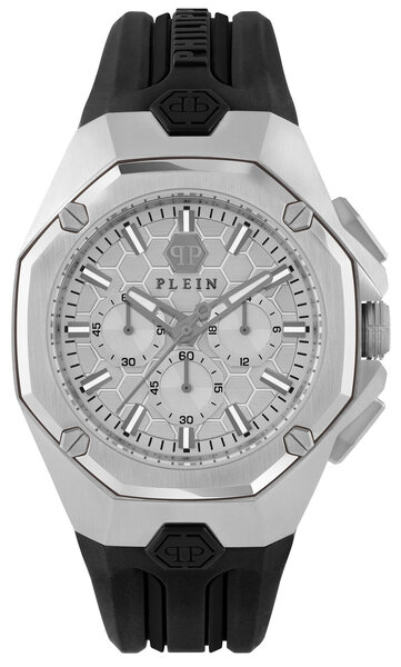 Philipp Plein Philipp Plein PWTBA0123 Octagon horloge 44 mm