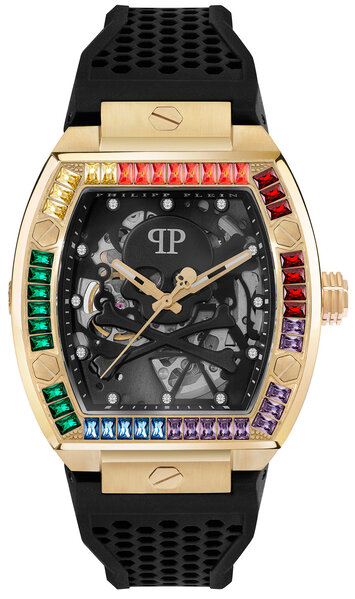 Philipp Plein Philipp Plein PWBAA1623 The Skeleton automatisch horloge 44 mm