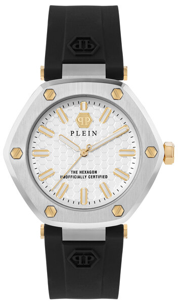 Philipp Plein Philipp Plein PW1BA0223 The Hexagon horloge 38 mm