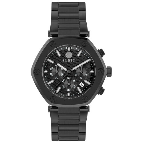 Philipp Plein PWZBA0623 The Hexagon Chrono horloge