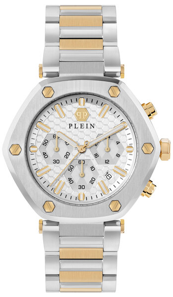 Philipp Plein Philipp Plein PWZBA0423 The Hexagon Chrono horloge