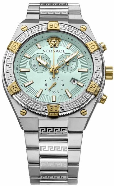 Versace Versace VESO01223 Sporty Greca horloge 46 mm