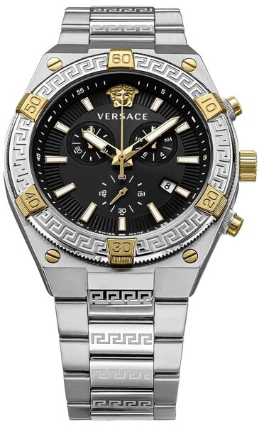 Versace Versace VESO01123 Sporty Greca horloge 46 mm