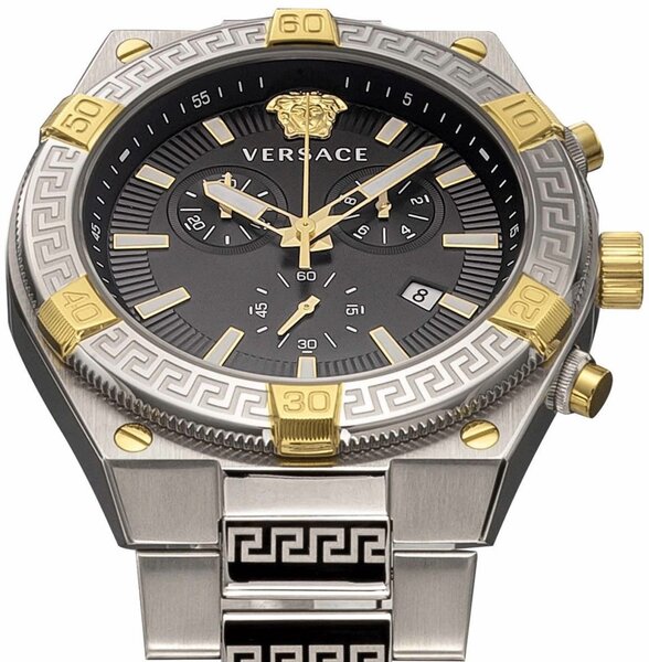 Versace Versace VESO01123 Sporty Greca horloge 46 mm