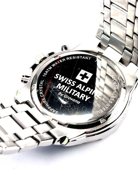 Swiss Alpine Military Swiss Alpine Military 7043.9235 heren horloge 46 mm saffierglas