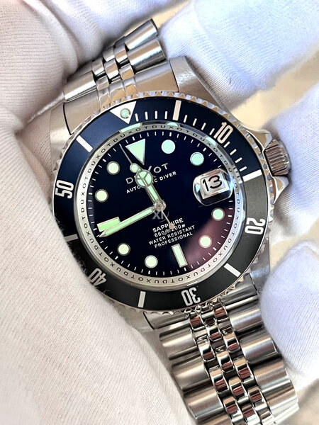 Duxot DX-2057-44 Deep Blue Atlantica Diver automatisch horloge