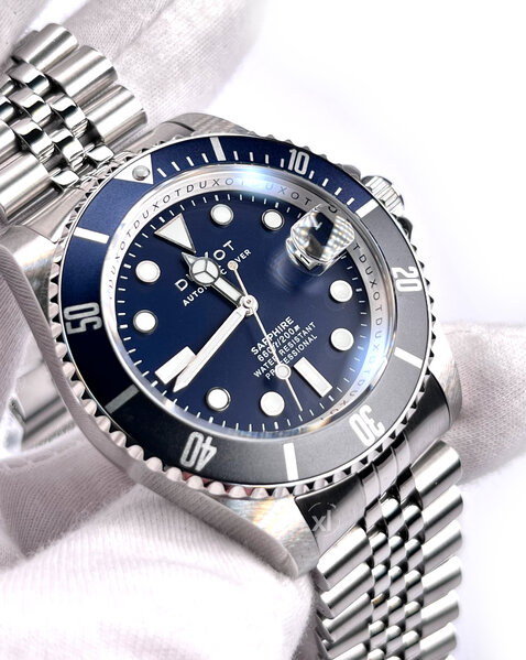 Duxot DX-2057-44 Deep Blue Atlantica Diver automatisch horloge