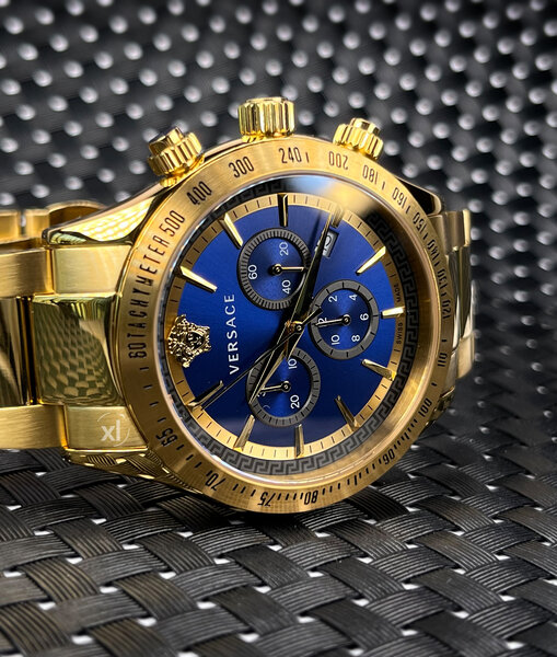 Versace Versace VEV700619 Chrono Classic heren horloge chronograaf 44 mm