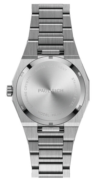 Paul Rich Paul Rich Iced Star Dust II Silver ISD205 horloge 43 mm