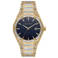 Paul Rich Iced Star Dust II Gold ISD202 horloge