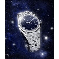 Paul Rich Paul Rich Iced Star Dust II Silver ISD205-A automatisch horloge