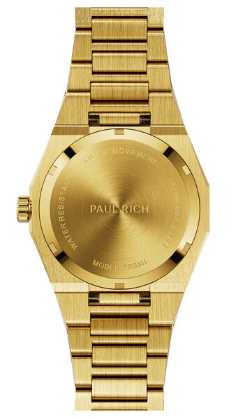 Paul Rich Paul Rich Frosted Star Dust II Gold Red FRSD207 horloge