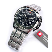 Swiss Alpine Military ✅ Weekenddeal! Swiss Alpine Military 7063.9137 heren horloge 45 mm