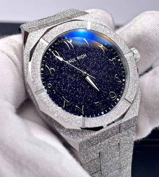 Paul Rich Paul Rich Frosted Star Dust Silver Oasis FARAB05 horloge 45 mm