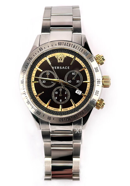 Versace Versace VEV700419 Chrono Classic heren horloge chronograaf 44 mm