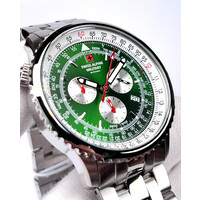 Swiss Alpine Military Swiss Alpine Military 7078.9134 chronograaf heren horloge 45 mm