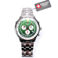 Swiss Alpine Military Swiss Alpine Military 7078.9134 chronograaf heren horloge 45 mm