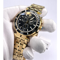 Versace Versace VE3L00522 Greca Chrono heren horloge 45 mm