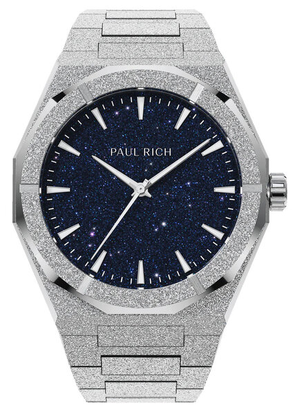 Paul Rich Paul Rich Frosted Star Dust Silver FSD05 horloge 43 mm