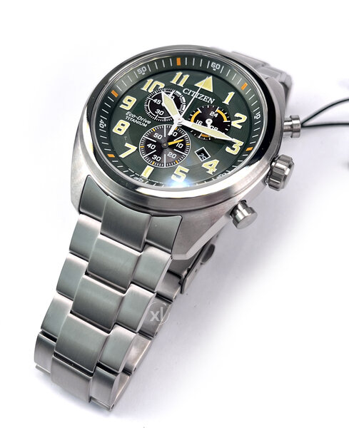 Citizen ✅ Weekenddeal! Citizen AT2480-81X Super Titanium horloge