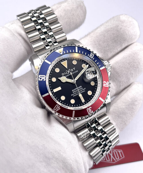 Duxot DX-2057-11 Onyx Black Atlantica Diver automatisch horloge