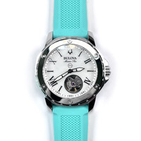 Bulova Bulova 96L325 Marine Star automatisch dameshorloge 34 mm