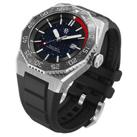 Paul Rich Paul Rich Aquacarbon Pro Midnight Silver DIV03 horloge