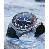 Paul Rich Paul Rich Aquacarbon Pro Midnight Silver DIV03 horloge