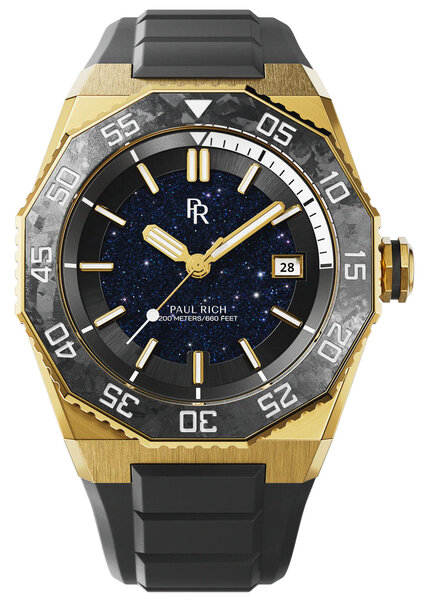 Paul Rich Paul Rich Aquacarbon Pro Imperial Gold DIV06-A automatisch horloge