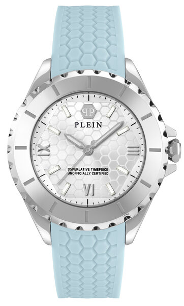 Philipp Plein Plein Heaven Orologio Donna Ceramica Bianca E Pietre Colorate