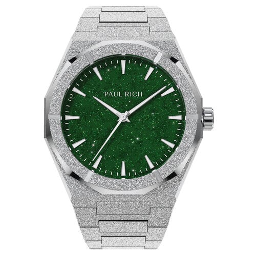 Paul Rich Frosted Star Dust II Silver Green FRSD206 horloge