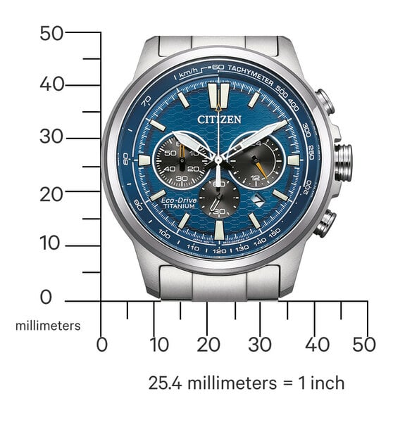 Citizen Citizen CA4570-88L  Eco-Drive Chrono Super Titanium horloge