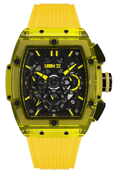 URBN22 URBN22 Nitro Screaming Yellow streetlife chronograaf horloge