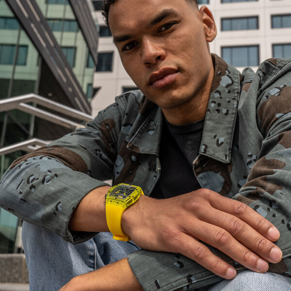 URBN22 URBN22 Nitro Screaming Yellow streetlife chronograaf horloge