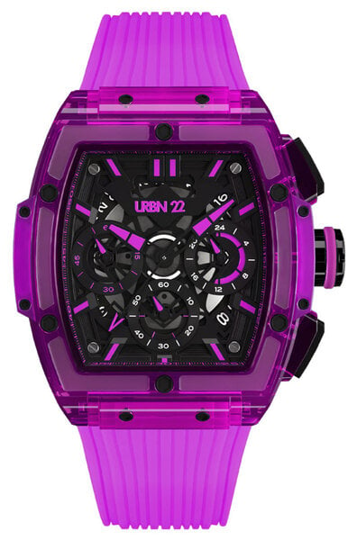 URBN22 Nitro Galactic Purple streetlife chronograaf horloge